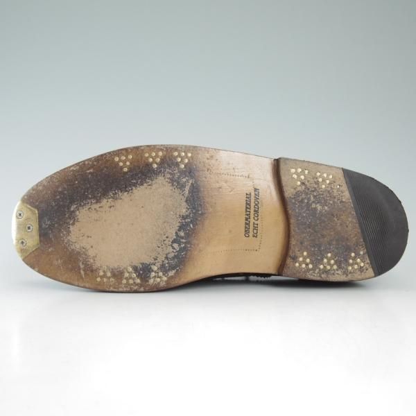 極美品★(独)ハインリッヒ・ディンケラッカー SIZE 8【貴重★ダークコニャック・コードバン仕様】Rio/リオ/Heinrich Dinkelacker★d062