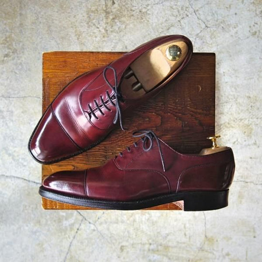 ★(英)チーニー 6.5F【★ユナイテッドアローズ別注】ストレートチップ/カーフ/メンズ/赤茶/靴/UNITED ARROWS/CHEANEY★d065