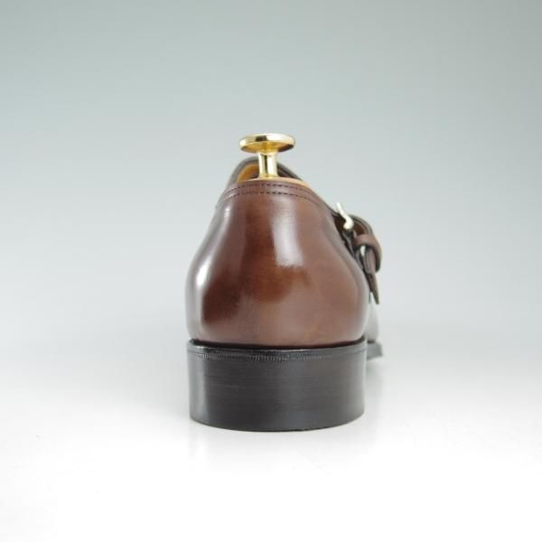★ジョンロブ 7E【定価20万円以上★プレステージライン/Jermyn2/ジャーミン】サイドモンク/7000ラスト/赤茶/JOHN LOBB★d067