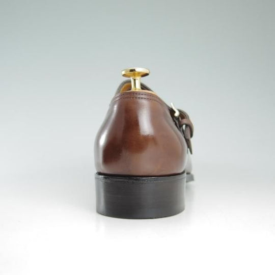 ★ジョンロブ 7E【定価20万円以上★プレステージライン/Jermyn2/ジャーミン】サイドモンク/7000ラスト/赤茶/JOHN LOBB★d067