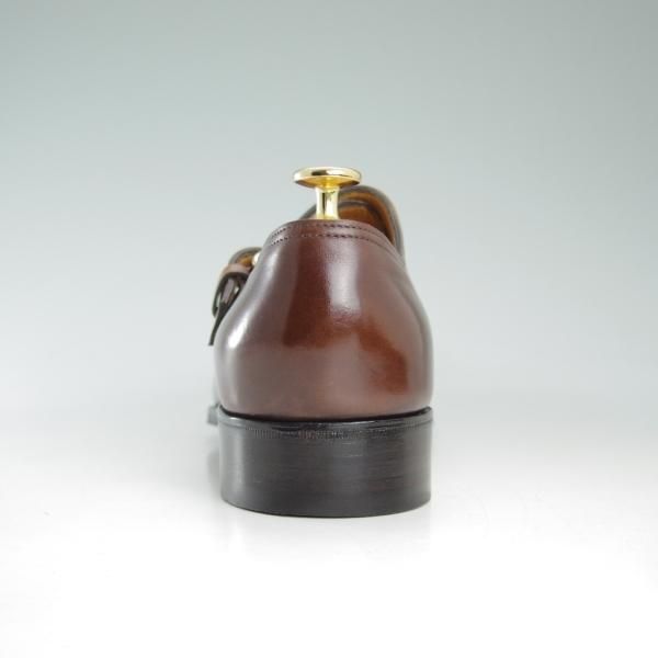 ★ジョンロブ 7E【定価20万円以上★プレステージライン/Jermyn2/ジャーミン】サイドモンク/7000ラスト/赤茶/JOHN LOBB★d067