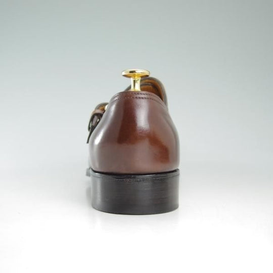 ★ジョンロブ 7E【定価20万円以上★プレステージライン/Jermyn2/ジャーミン】サイドモンク/7000ラスト/赤茶/JOHN LOBB★d067