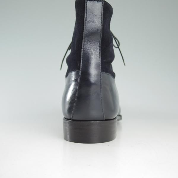 ★(仏)オーベルシー SIZE 5.5【定価15万円以上★(神戸三宮)CINQUECLASSICO別注/スエード×カーフ】ブーツ/チンクエクラシコ/AUBERCY★d068