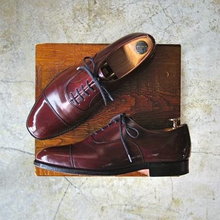 極上★チャーチ 60F/UK6【貴重★旧チャーチ/コンサル/73ラスト】ブックバインダーカーフ/CONSUL/ストレートチップ/Church's★d069