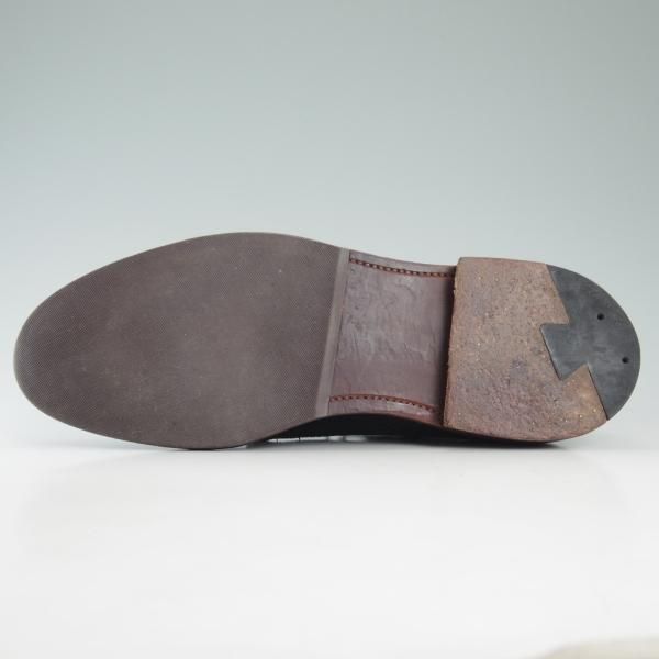 美品★オールデン 9.5D【★(ハワイ)LEATHER SOUL別注/レザーソウル】バリーラスト/29331F/スエード/プレーントゥ/ネイビー/Alden★d070