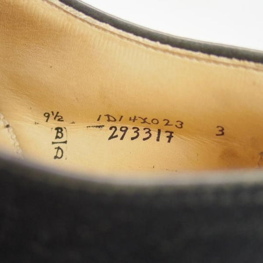 美品★オールデン 9.5D【★(ハワイ)LEATHER SOUL別注/レザーソウル】バリーラスト/29331F/スエード/プレーントゥ/ネイビー/Alden★d070