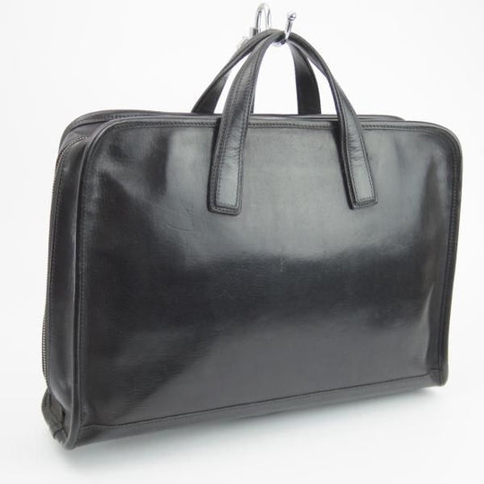極上★ダニエル&ボブ【★バーニーズ ニューヨーク別注/BARNEYS NEWYORK】メンズ ビジネス レザー ブリーフ バッグ/黒/Daniel&Bob★N5267