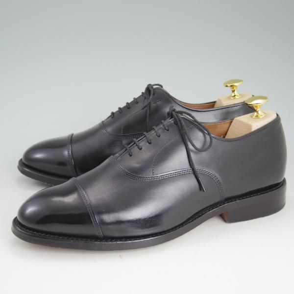極上★(米)アレンエドモンズ 6EEE【定価￥74,520-★パークアベニュー/Park Avenue】ストレートチップ/黒/カーフ/ALLEN EDMONDS★d074
