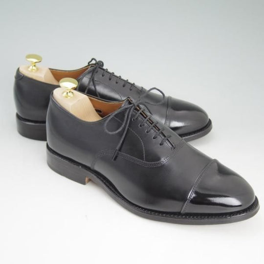 極上★(米)アレンエドモンズ 6EEE【定価￥74,520-★パークアベニュー/Park Avenue】ストレートチップ/黒/カーフ/ALLEN EDMONDS★d074