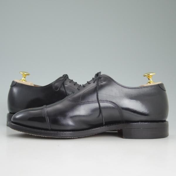 極上★(米)アレンエドモンズ 6EEE【定価￥74,520-★パークアベニュー/Park Avenue】ストレートチップ/黒/カーフ/ALLEN EDMONDS★d074