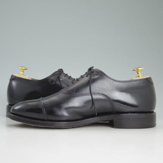 極上★(米)アレンエドモンズ 6EEE【定価￥74,520-★パークアベニュー/Park Avenue】ストレートチップ/黒/カーフ/ALLEN EDMONDS★d074