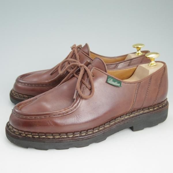 極上☆パラブーツ UK6程度【☆珍しいモジーン風モデル】マロン/茶