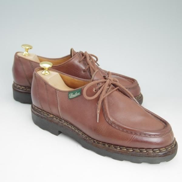 極上☆パラブーツ UK6程度【☆珍しいモジーン風モデル】マロン/茶