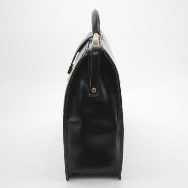 美品★三陽山長【定価￥324,000-★ダレスバッグ】黒/メンズ ビジネス バッグ/レザー ブリーフケース/SanyoYamacho★N5280