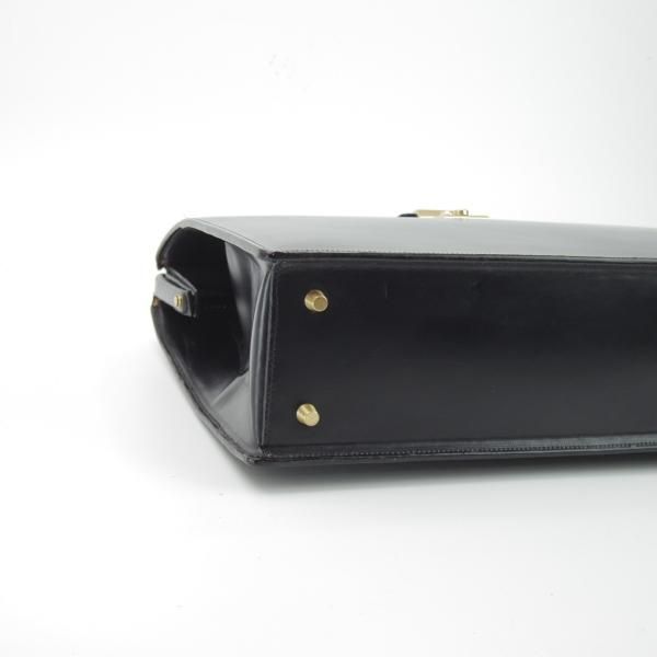 美品★三陽山長【定価￥324,000-★ダレスバッグ】黒/メンズ ビジネス バッグ/レザー ブリーフケース/SanyoYamacho★N5280