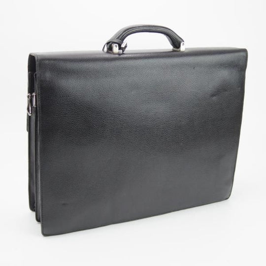 極上★(伊)サルヴァトーレ・フェラガモ/Ferragamo【★レザー ブリーフケース】黒/メンズ ビジネス バッグ/Salvatore★N5283