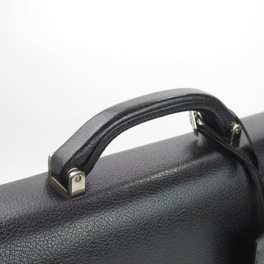 極上★(伊)サルヴァトーレ・フェラガモ/Ferragamo【★レザー ブリーフケース】黒/メンズ ビジネス バッグ/Salvatore★N5283
