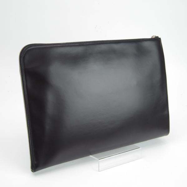 美品★(伊)サルヴァトーレ・フェラガモ/Ferragamo【★ドキュメントメース/クラッチバッグ】レザー 黒/メンズ&レディース/Salvatore★N5284