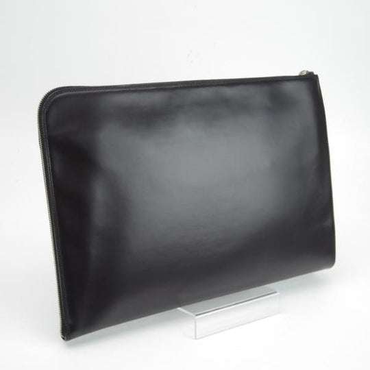 美品★(伊)サルヴァトーレ・フェラガモ/Ferragamo【★ドキュメントメース/クラッチバッグ】レザー 黒/メンズ&レディース/Salvatore★N5284
