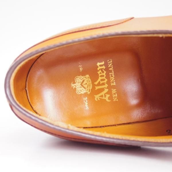 美品★オールデン 7.5E【★NST/ノルウィージャンフロント/962】アバディーンラスト/茶/スプリットトゥ/カーフ/Vチップ/Alden★d085