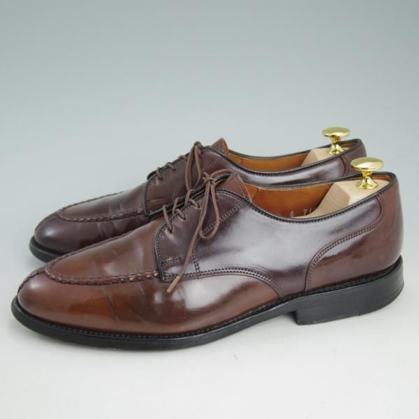 極上★(米)アレンエドモンズ 6.5E【貴重★ブラウン系コードバン/Brandywood】Uチップ/ALLEN EDMONDS★d087