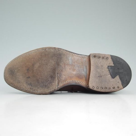 極上★(米)アレンエドモンズ 6.5E【貴重★ブラウン系コードバン/Brandywood】Uチップ/ALLEN EDMONDS★d087