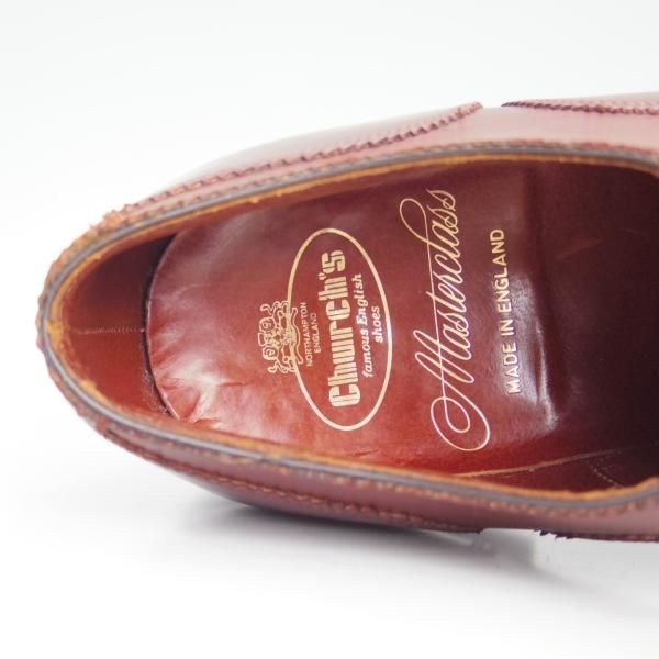 極美品★チャーチ 55G/UK5.5【最上級★マスタークラス/旧チャーチ/35ラスト】Masterclass/STEVENSON/ストレートチップ/Church's★d088
