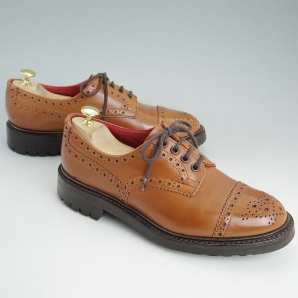 美品★トリッカーズ SIZE 7【★コムデギャルソン別注/ジュンヤワタナベ】M7047/カントリーシューズ/COMME des GARCONS/茶/Tricker's★d091