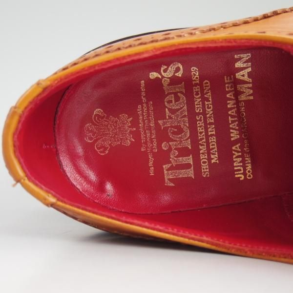 美品★トリッカーズ SIZE 7【★コムデギャルソン別注/ジュンヤワタナベ】M7047/カントリーシューズ/COMME des GARCONS/茶/Tricker's★d091