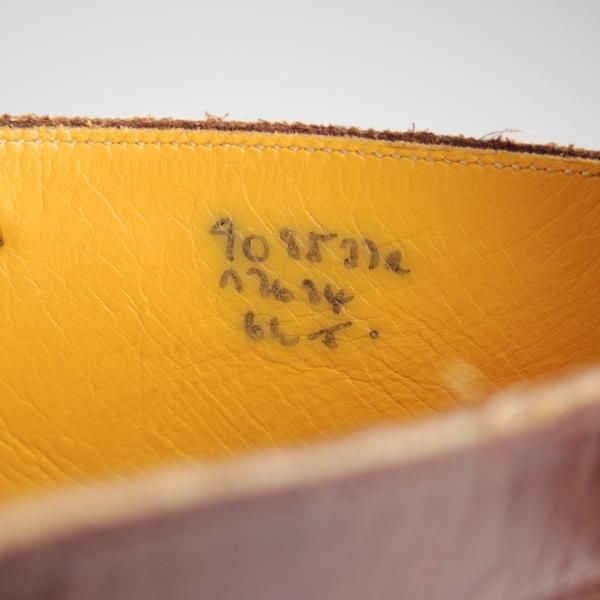 美品★トリッカーズ SIZE 6.5【★ダイナイトソール仕様/M7684】オイルドレザー/カントリーブーツ/濃茶/メンズ/Tricker's★d098