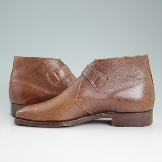 極上★クロケット&ジョーンズ 6.5E【貴重★90's/ポールスミス別注/Paul Smith】チャッカブーツ/茶/メンズ/靴/Crockett&Jones★d101