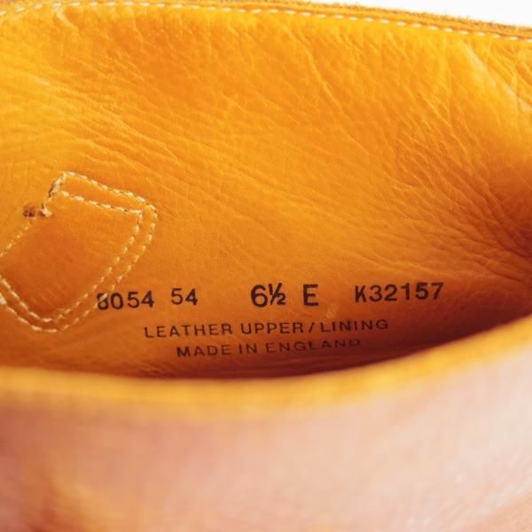 極上★クロケット&ジョーンズ 6.5E【貴重★90's/ポールスミス別注/Paul Smith】チャッカブーツ/茶/メンズ/靴/Crockett&Jones★d101