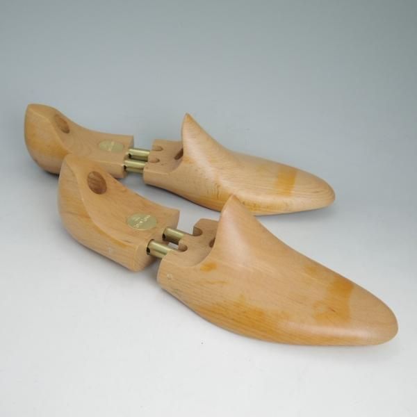 極上★ジョンロブ UK8.5程度【★純正シューツリー】木製シューキーパー/men's/メンズ/JOHN LOBB★d106