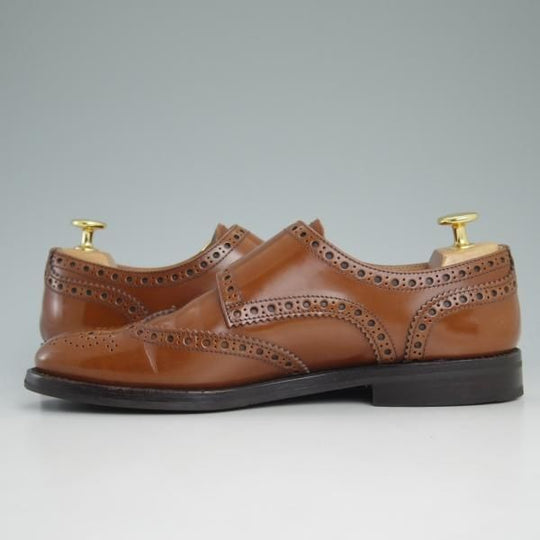 ★チャーチ(レディース) SIZE 37【★ダブルモンク/LANA R】ポリッシュドバインダーカーフ/サンダルウッド/Church's★d110