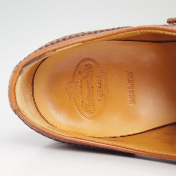★チャーチ(レディース) SIZE 37【★ダブルモンク/LANA R】ポリッシュドバインダーカーフ/サンダルウッド/Church's★d110