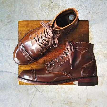 美品★(米)WOLVERINE/ウルヴァリン 8D【貴重★シガー色/コードバン/ホーウィン社】1000マイルブーツ/1000mile/horween★d112