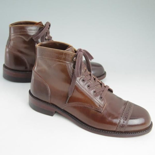 美品★(米)WOLVERINE/ウルヴァリン 8D【貴重★シガー色/コードバン/ホーウィン社】1000マイルブーツ/1000mile/horween★d112