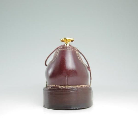 極美品★(伊)PERON&PERON SIZE 6.5【定価20万円以上★ノルベジェーゼ製法】ブラインドブローグ/赤茶/ペロン・エ・ペロン★d114