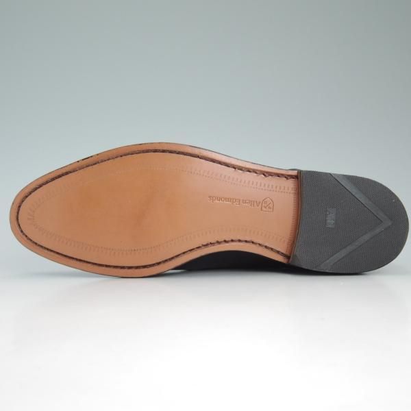 新品★(米)アレンエドモンズ 8D【定価￥135,000-★JA MORA 2.0】JOSEPH ABBOUD/ダブルモンク/グレインレザー/黒/ALLEN EDMONDS★d118