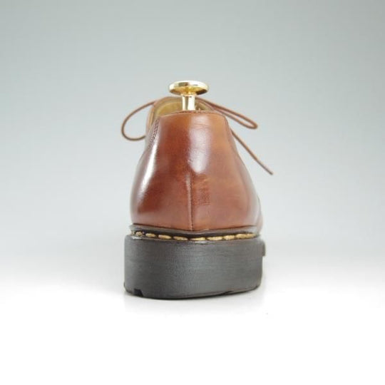 極上★パラブーツ SIZE 8【★シャンボード/CHAMBORD】ゴールド/TEXソール/リスレザー/カーフ/Uチップ/メンズ/Paraboot★d125