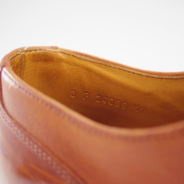 極上★パラブーツ SIZE 8【★シャンボード/CHAMBORD】ゴールド/TEXソール/リスレザー/カーフ/Uチップ/メンズ/Paraboot★d125