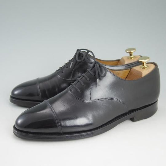 ★ジョンロブ 6.5E【貴重★8695ラストのCITY/シティ】ストレートチップ/カーフ/黒/JOHN LOBB★d143