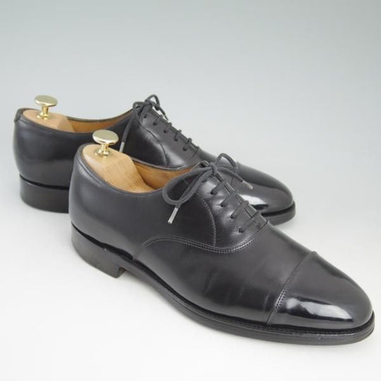 ★ジョンロブ 6.5E【貴重★8695ラストのCITY/シティ】ストレートチップ/カーフ/黒/JOHN LOBB★d143