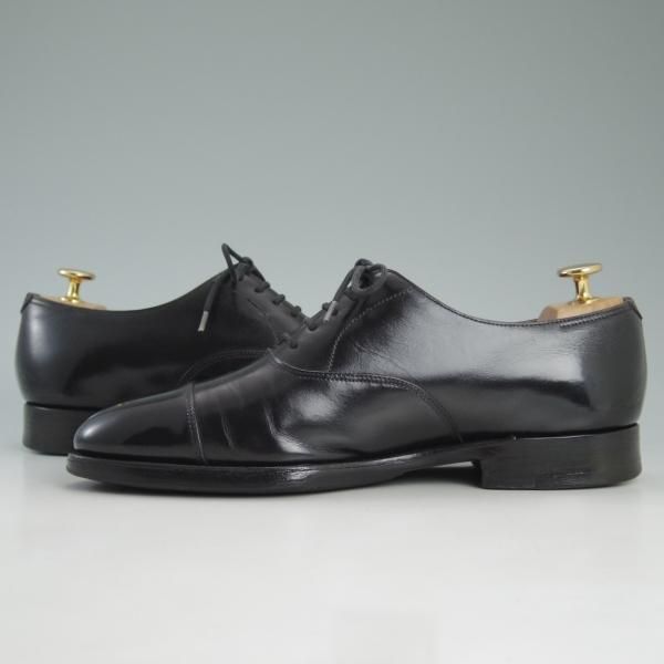★ジョンロブ 6.5E【貴重★8695ラストのCITY/シティ】ストレートチップ/カーフ/黒/JOHN LOBB★d143