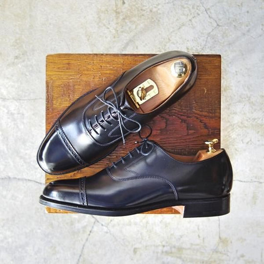 未使用★クロケット&ジョーンズ UK5.5程度/US7C【★ブルックスブラザーズ別注/Peal&co】240ラスト/カーフ/Crockett&Jones★d144
