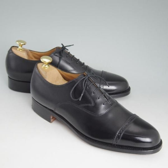 未使用★クロケット&ジョーンズ UK5.5程度/US7C【★ブルックスブラザーズ別注/Peal&co】240ラスト/カーフ/Crockett&Jones★d144