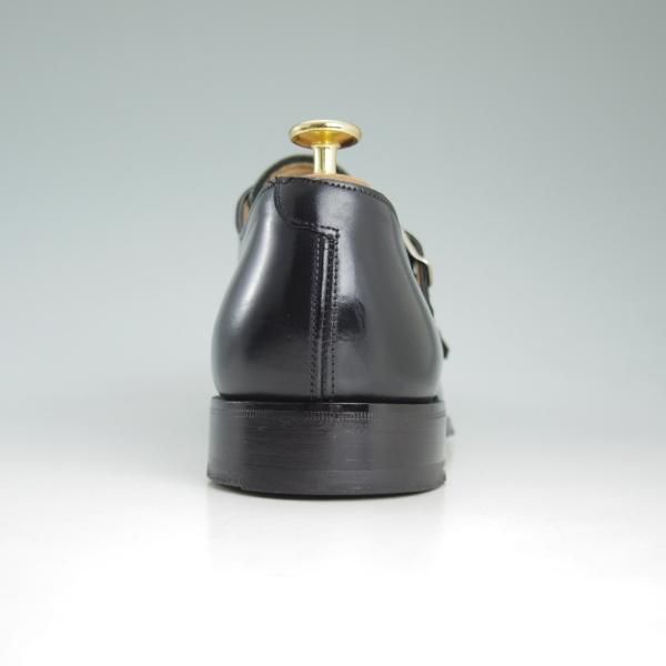 極上★(英)チーニー 7.5E【★ポールスミス別注/Paul Smith】ダブルモンク/125ラスト/カーフ/黒/メンズ/ビジネスシューズ/CHEANEY★d147