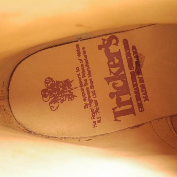 未使用★トリッカーズ(レディース) SIZE 5【ダイナイトソール★カントリーブーツ/L5180】ボックスカーフ/黒/Tricker's★d151