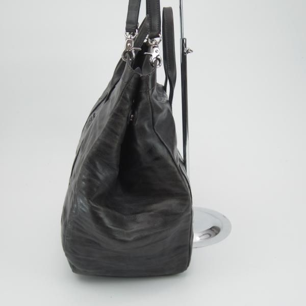極上★ダニエル&ボブ【定価10.5万円★クロドーロ/ロディ/2WAY CULODORO RODI 】メンズ レザー トート バッグ/黒/Daniel&Bob★N5296