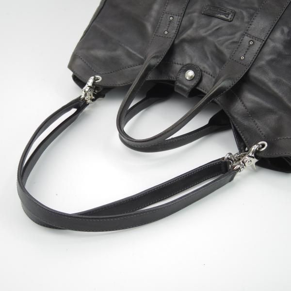 極上★ダニエル&ボブ【定価10.5万円★クロドーロ/ロディ/2WAY CULODORO RODI 】メンズ レザー トート バッグ/黒/Daniel&Bob★N5296